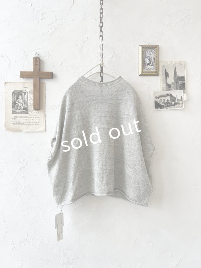 画像8: SO／フレンチリネン2wayドロップベスト・シルバーグレー