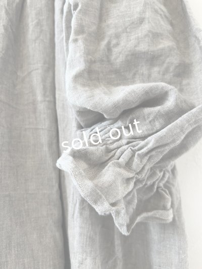 画像4: shizuka's／セーラー襟の刺繍レースワンピース・ペールグレー