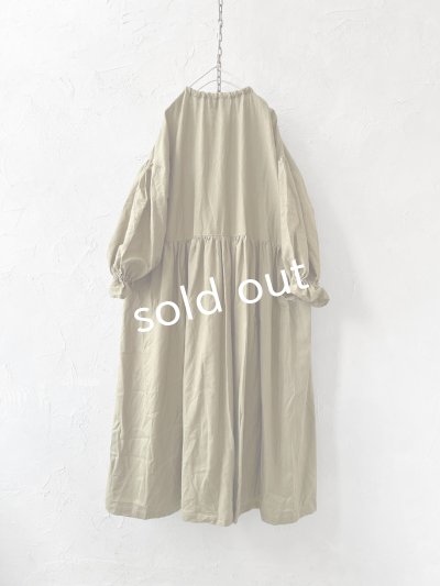 画像6: shizuka's／フロントりぼん刺繍レースワンピース・リーフ