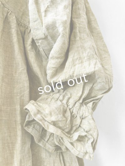 画像4: shizuka's／セーラー襟の刺繍レースワンピース・ペールリーフ