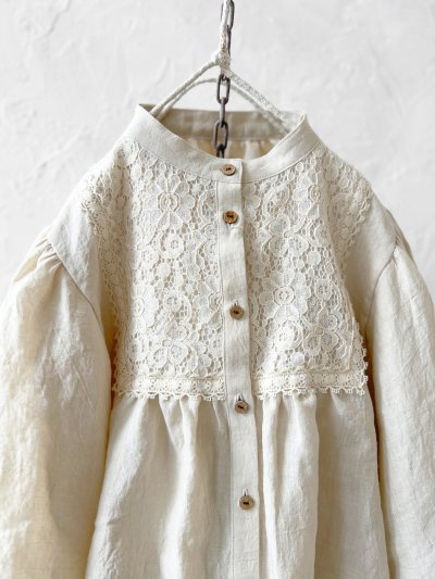 画像3: MARCHE' DE SOEUR／大きなバルーン袖のブラウス・ミルク