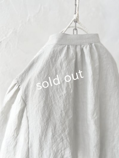 画像9: MARCHE' DE SOEUR／大きなバルーン袖のブラウス・うすグレーA