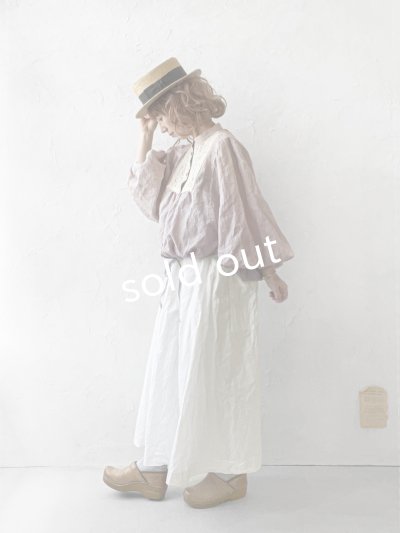 画像15: MARCHE' DE SOEUR／大きなバルーン袖のブラウス・生成り