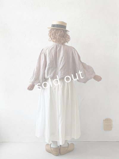 画像16: MARCHE' DE SOEUR／大きなバルーン袖のブラウス・生成り