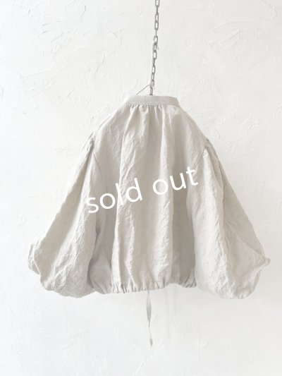 画像10: MARCHE' DE SOEUR／大きなバルーン袖のブラウス・生成り