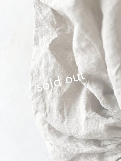 画像8: MARCHE' DE SOEUR／大きなバルーン袖のブラウス・生成り