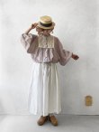 画像14: MARCHE' DE SOEUR／大きなバルーン袖のブラウス・生成り (14)