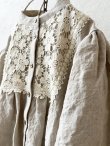 画像4: MARCHE' DE SOEUR／大きなバルーン袖のブラウス・生成り (4)