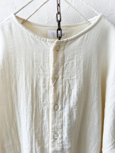 画像2: seasew.／301 ダブルガーゼブラウス・オフ