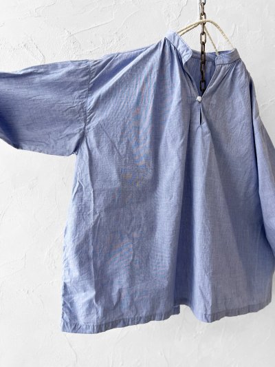 画像6: seasew.／202 スキッパーブラウス・ブルー