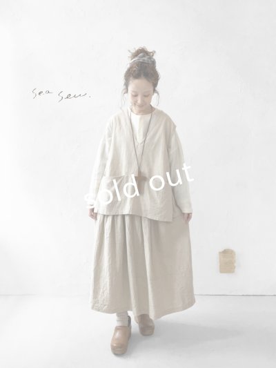 画像9: seasew.／303  ポケットベスト・生成り