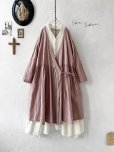 画像1: seasew.／106 カシュクールワンピース・ピンク (1)