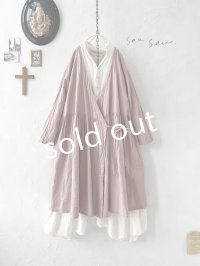 seasew.／106 カシュクールワンピース・ピンク