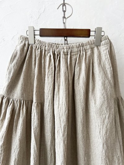 画像3: seasew.／702 ランダムギャザースカート・生成り