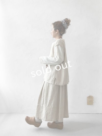 画像10: seasew.／303  ポケットベスト・生成り