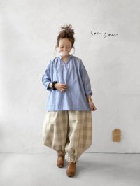 seasew.／202 スキッパーブラウス・ブルー