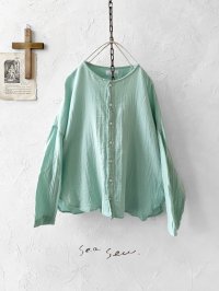 seasew.／301 ダブルガーゼブラウス・ミント