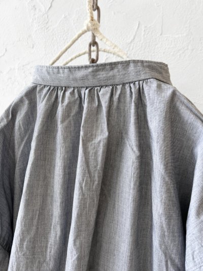 画像7: seasew.／202 スキッパーブラウス・杢ブラック