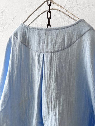 画像8: seasew.／301 ダブルガーゼブラウス・サックス