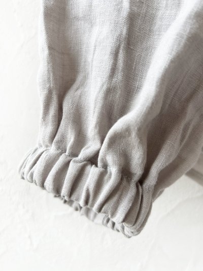 画像5: nous rendent heureux／りぼんフリル襟ブラウス・ライトグレー