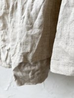画像7: MARCHE' DE SOEUR／オランダリネン ギャザーワンピース・生成り (7)