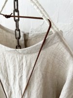 画像3: MARCHE' DE SOEUR／オランダリネン ギャザーワンピース・生成り (3)