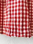 画像5: MARCHE' DE SOEUR／ポケットスカート・赤ギンガム (5)