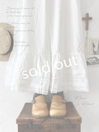 manoamano /レース&ピンタックペチパンツ・オフ