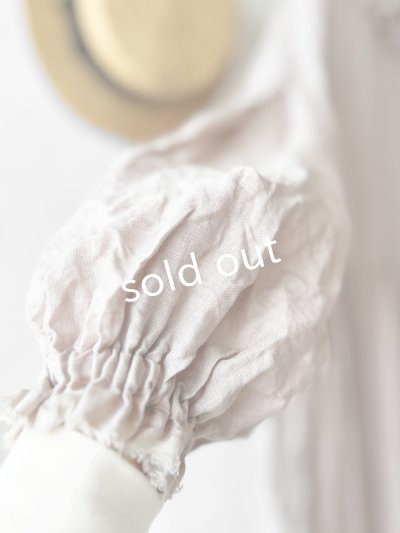 画像6: MARCHE' DE SOEUR／ラッフルギャザーワンピース・ピンクベージュ