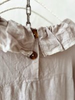 画像9: MARCHE' DE SOEUR／ラッフルギャザーワンピース・ピンクベージュ (9)