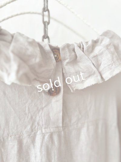 画像9: MARCHE' DE SOEUR／ラッフルギャザーワンピース・ピンクベージュ