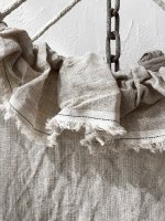 画像3: MARCHE' DE SOEUR／オランダリネン ラッフルギャザーワンピース・生成り (3)