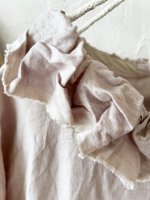 画像4: MARCHE' DE SOEUR／ラッフルギャザーワンピース・ピンクベージュ (4)