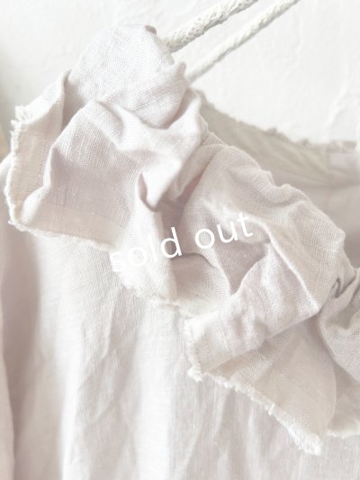 画像4: MARCHE' DE SOEUR／ラッフルギャザーワンピース・ピンクベージュ