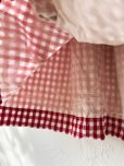 画像6: MARCHE' DE SOEUR／ポケットスカート・赤ギンガム (6)