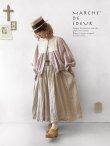 画像10: MARCHE' DE SOEUR／大きなバルーン袖のブラウス・くすみピンク (10)