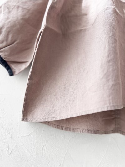 画像4: Crea delice／パイピングりぼんブラウス・アッシュピンク