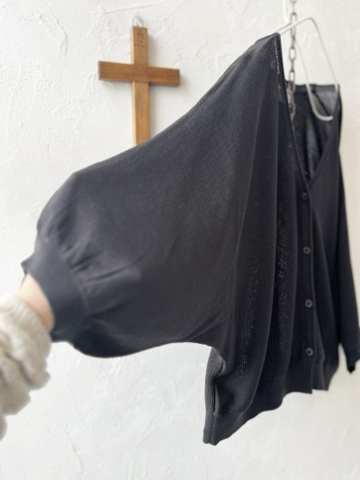 画像4: Crea delice／ドルマン袖のカーディガン・チャコール