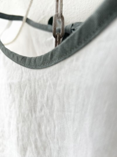 画像3: Crea delice／パイピングりぼんブラウス・オフ