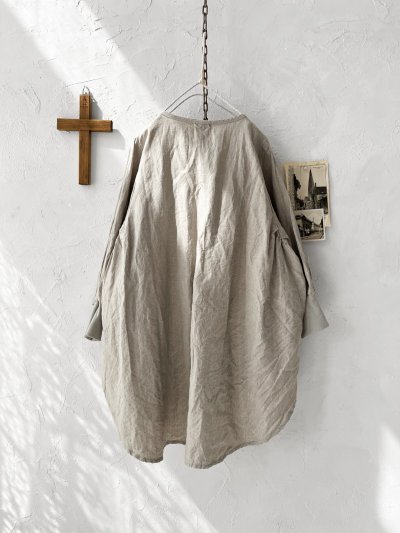 画像9: Branch m'／リネンチュニック・生成り