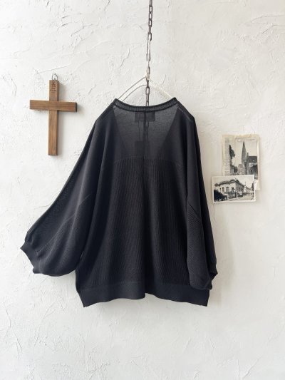 画像5: Crea delice／ドルマン袖のカーディガン・チャコール