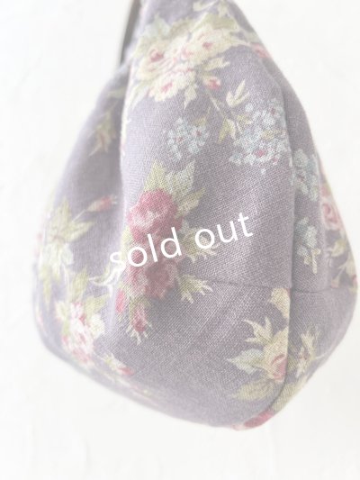 画像4: MARCHE' DE SOEUR／木の持ち手バッグ・アッシュパープルローズ