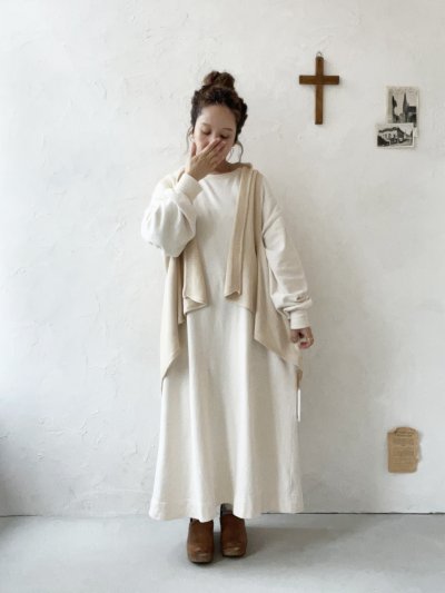 画像9: Crea delice／ショールカラージレ・ベージュ