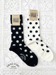 画像1: SMALL STONE／水玉ソックス (1)