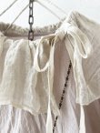 画像3: MARCHE' DE SOEUR／大きなラッフル襟のチュニック・ファナージュピンクに生成り襟 (3)