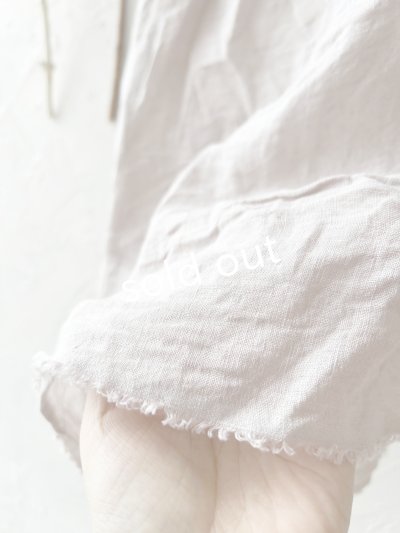 画像8: MARCHE' DE SOEUR／大きなラッフル襟のチュニック・ファナージュピンクに生成り襟