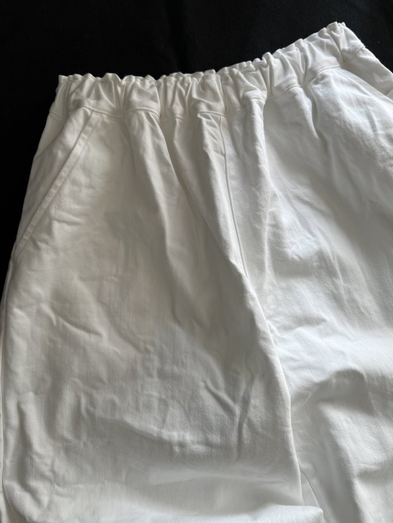 画像5: seasew.／510 ホワイトデニムコクーンパンツ (5)