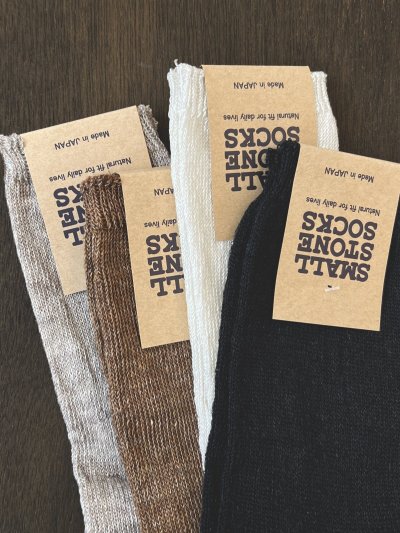 画像2: SMALL STONE／リネンサンダルソックス