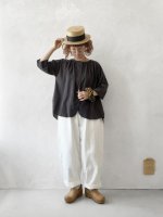 画像8: seasew.／510 ホワイトデニムコクーンパンツ (8)