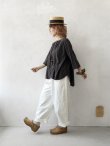 画像10: seasew.／510 ホワイトデニムコクーンパンツ (10)